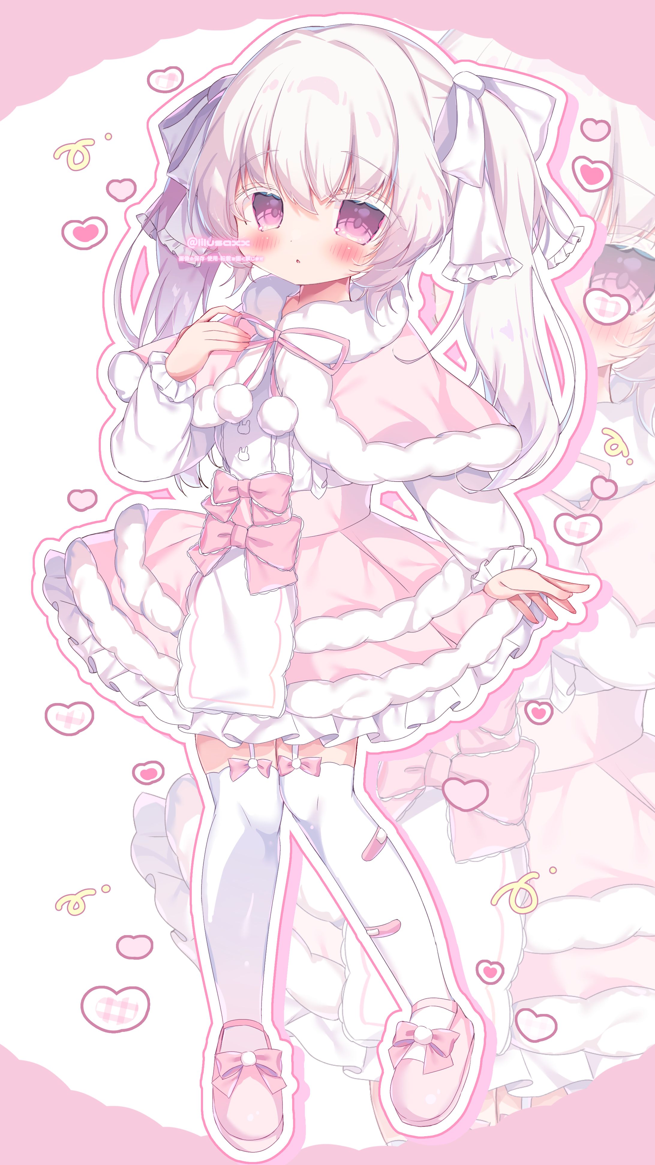 【Commission】事切れる様￤クリスマス用グッズ立ち絵-1