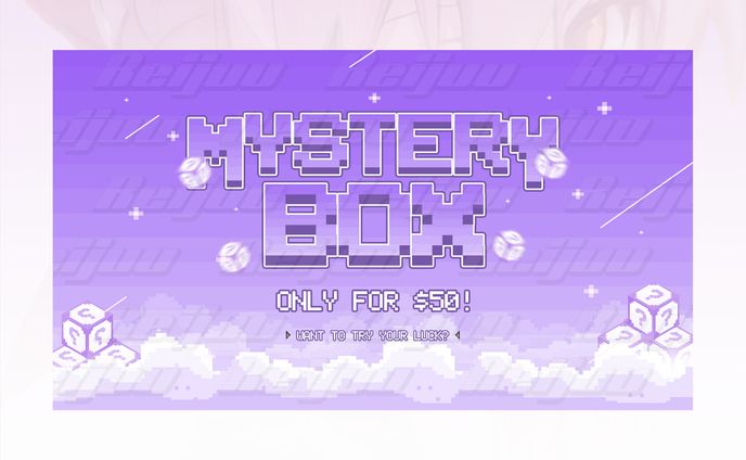 [Thumbnail Design] - Pixels Themed Mystery Box