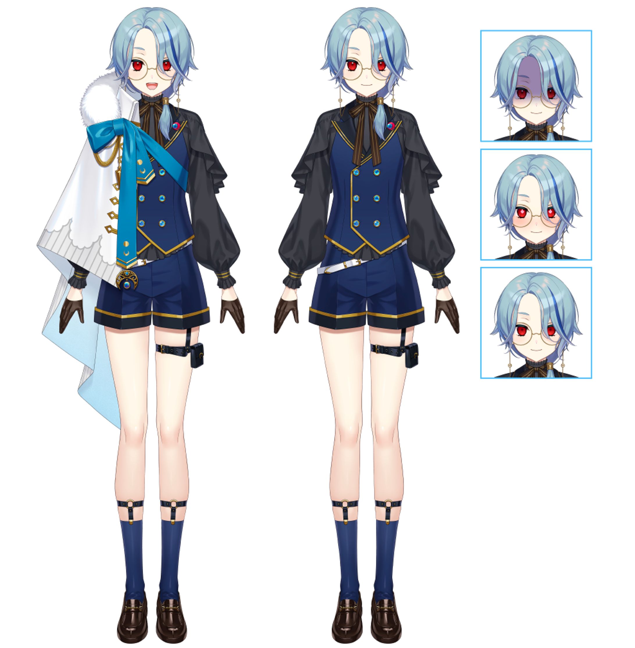 【work】竹田蒼鈴 立ち絵制作-1