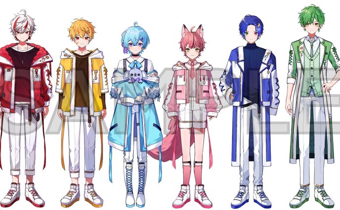 シクフォニ様 ねむねむグッズイラスト シクフォニ様 ねむねむグッズイラスト