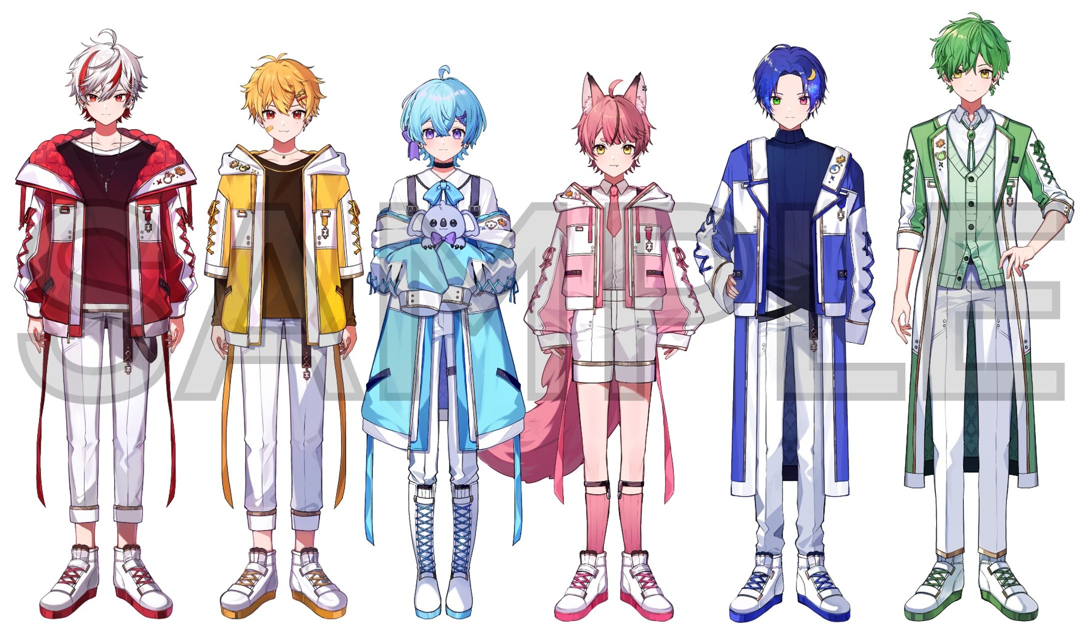 ピスパレ様　Vtuber用イラスト-1