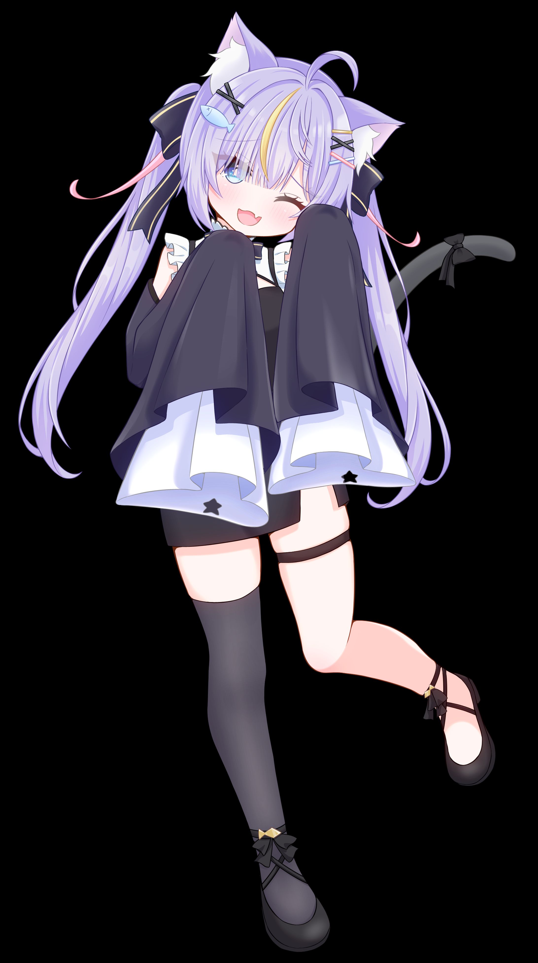Vtuber星宮るなさん全身立ち絵(差分あり)-1