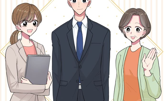 ビジネス風イラストサンプル　