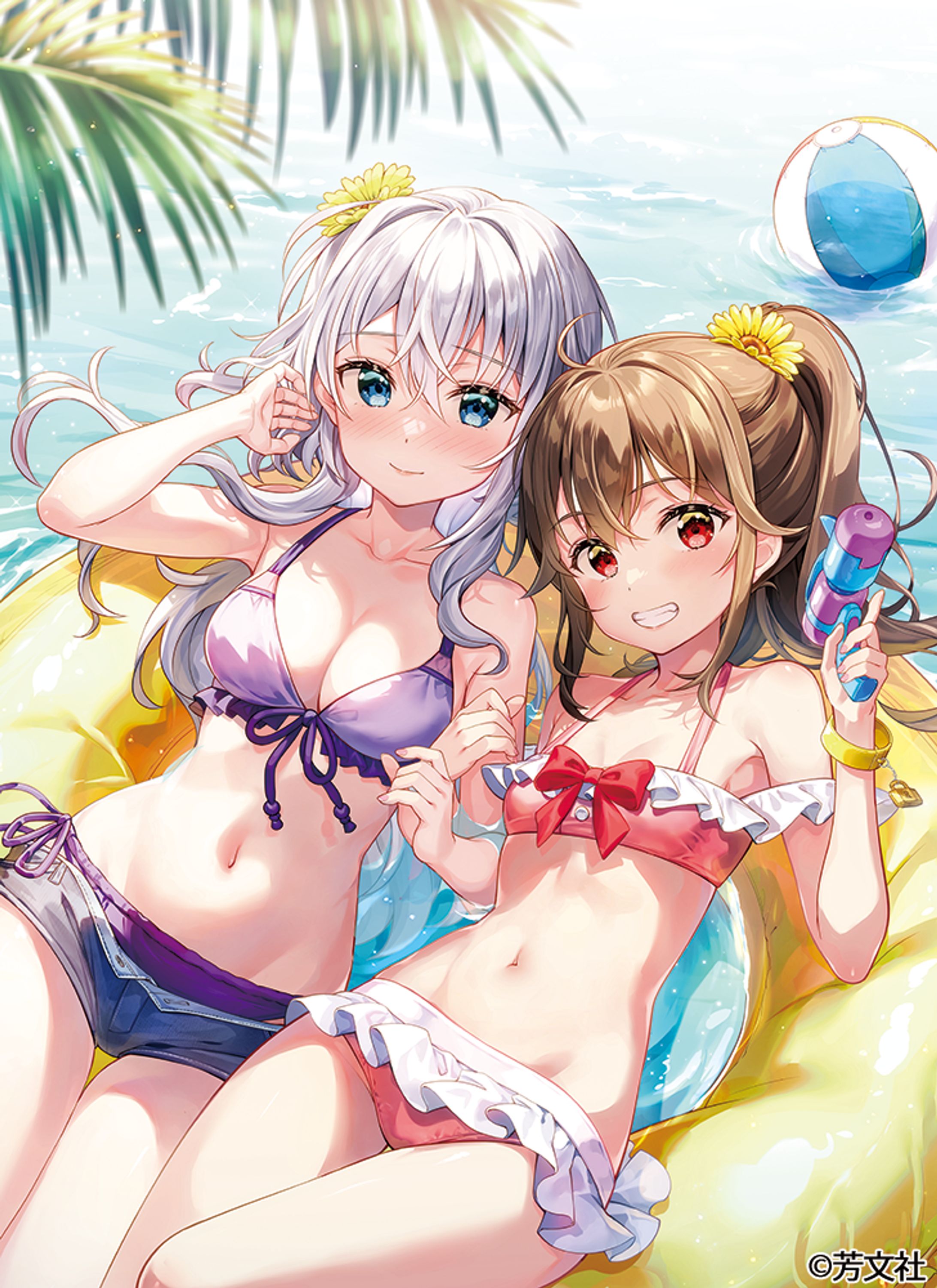 『まんがタイムきららキャラット9月号』『たくあかっ！』表紙-1