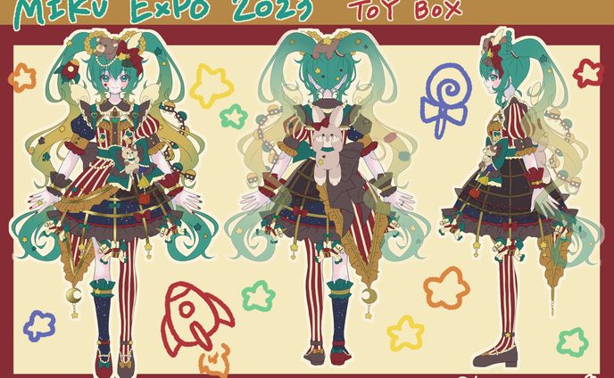 MIKU EXPO 衣装デザインコンテスト 応募作品