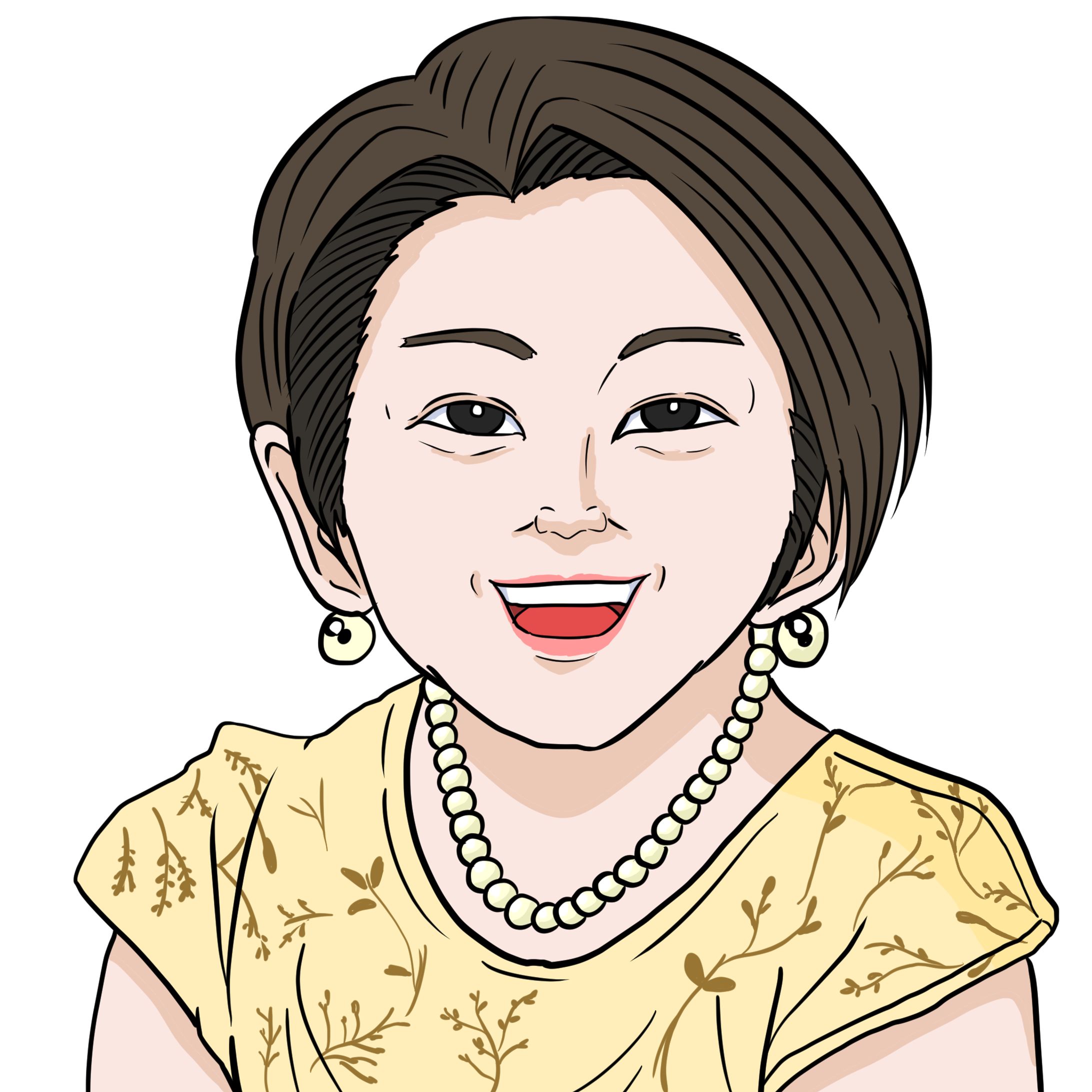 個人事業主似顔絵-1