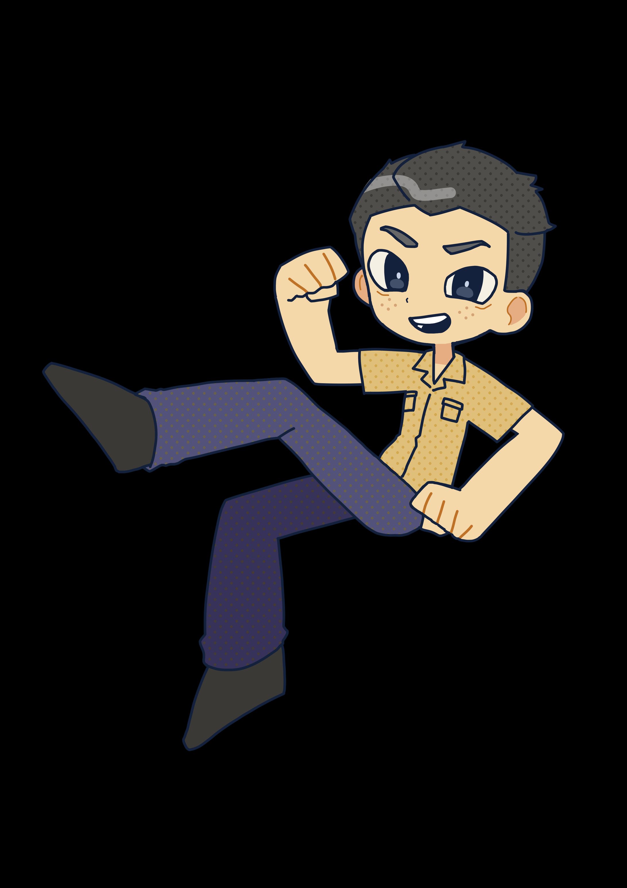 ツイキャス配信者こまち様 ステッカー用イラスト