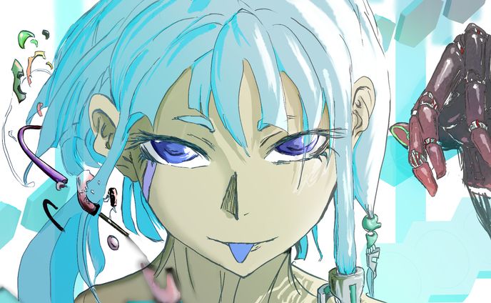 Illustration face No.1