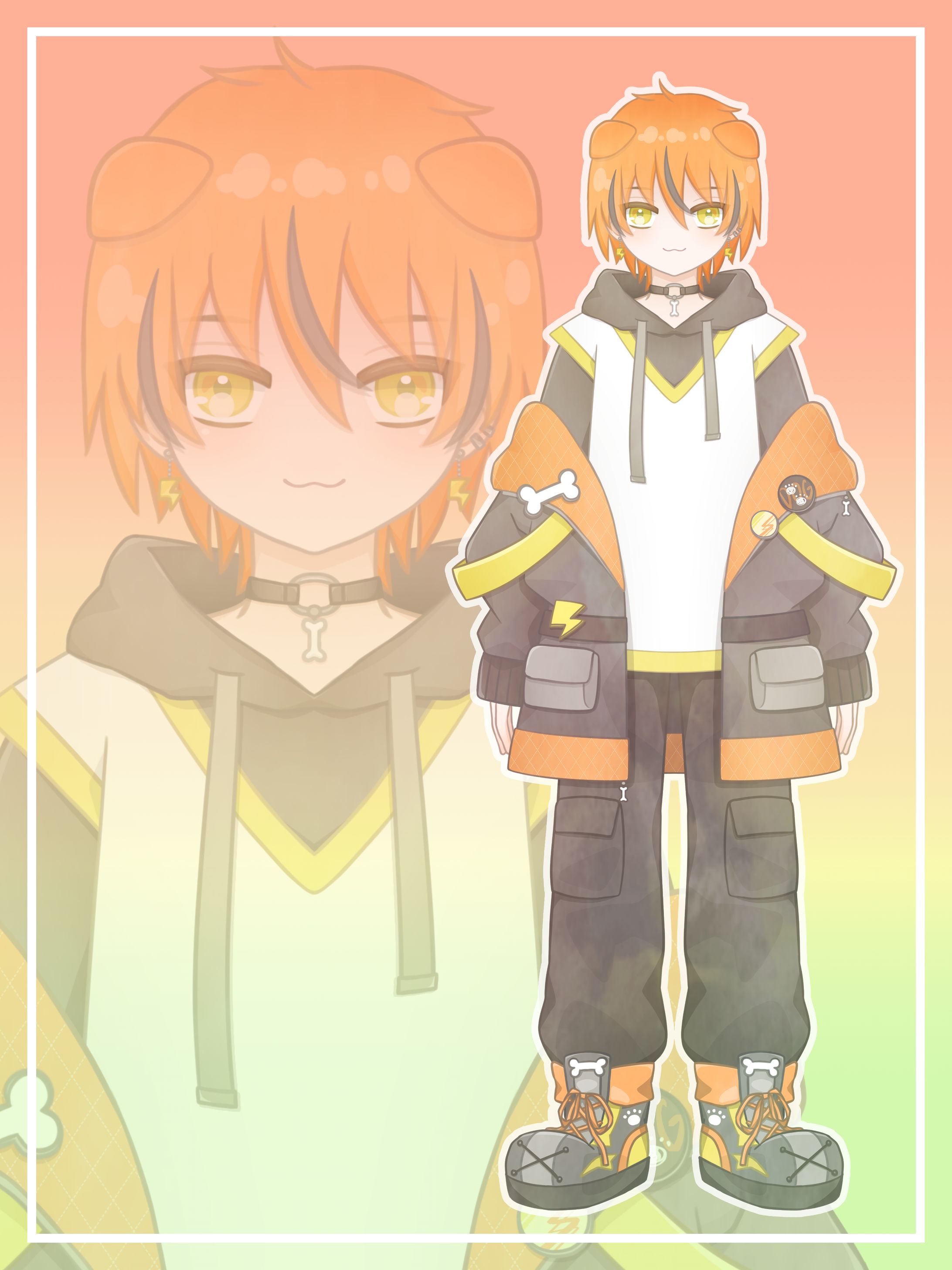 Illust／Gaming Dog-1