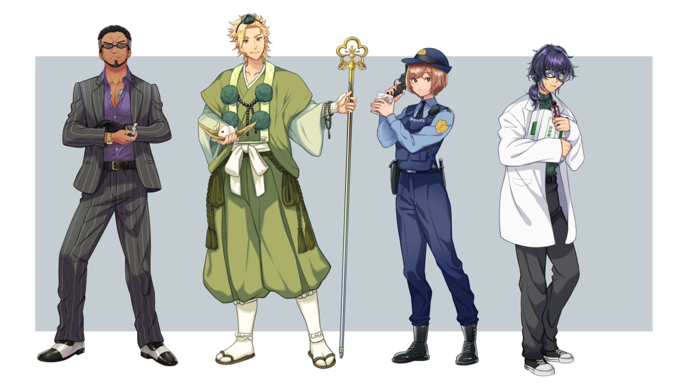 TRPG用立ち絵（全身）-1