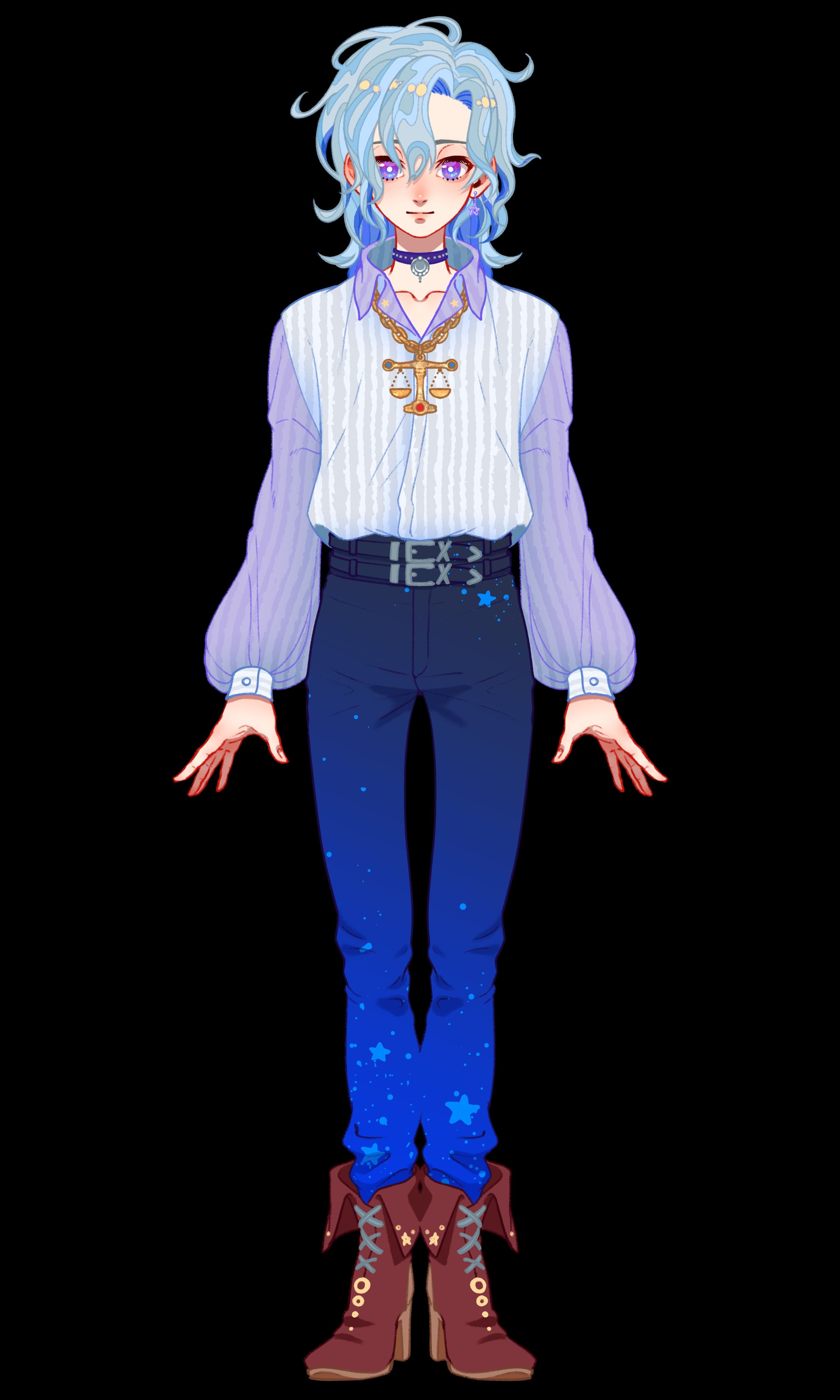 【オリジナル】Vモデル試作立ち絵-1