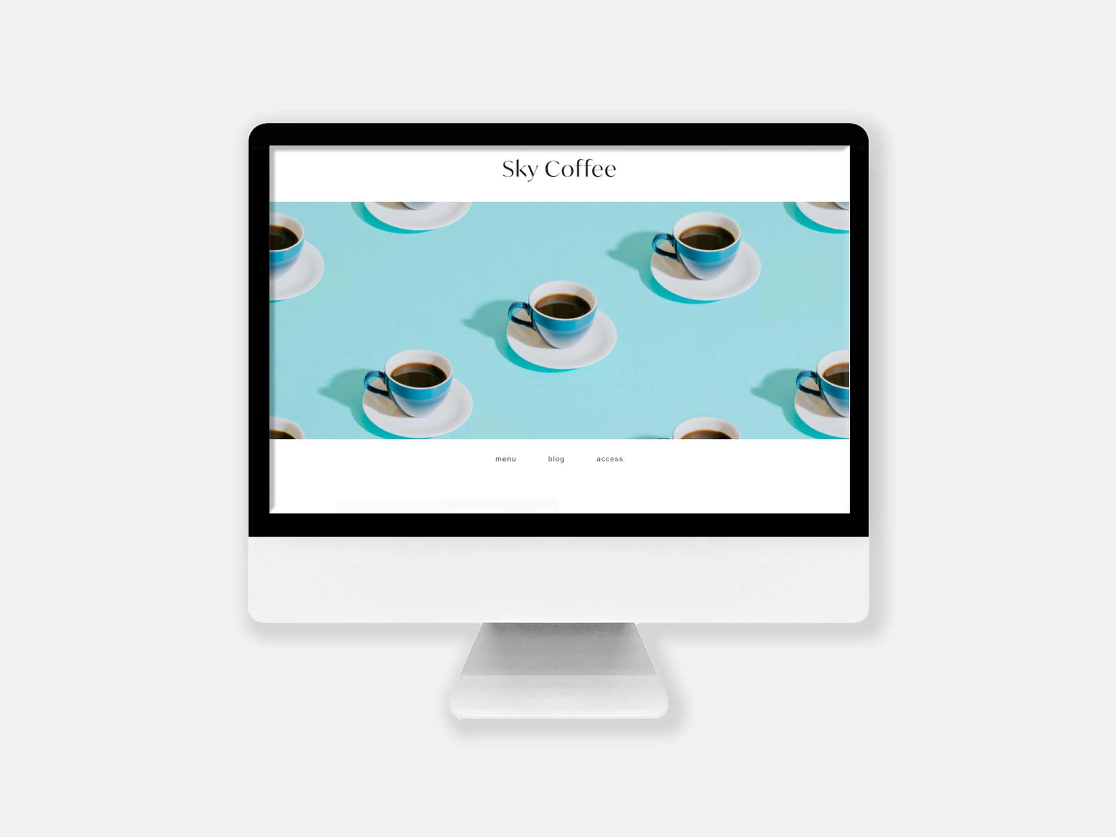 無料コーディング練習所【入門編】カフェサイト-1