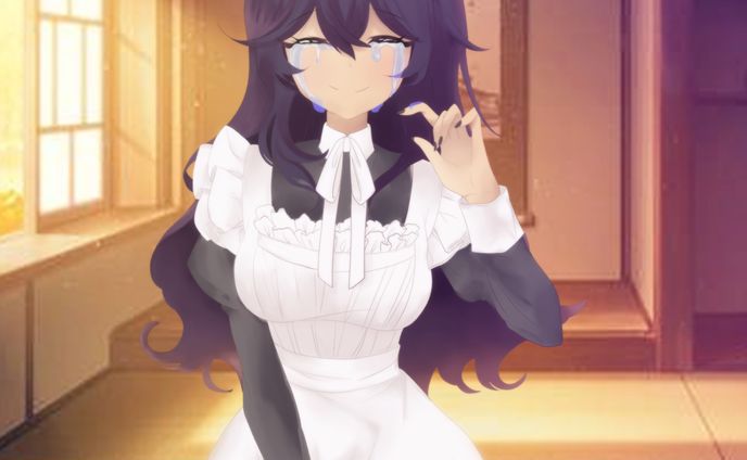 Crying maid