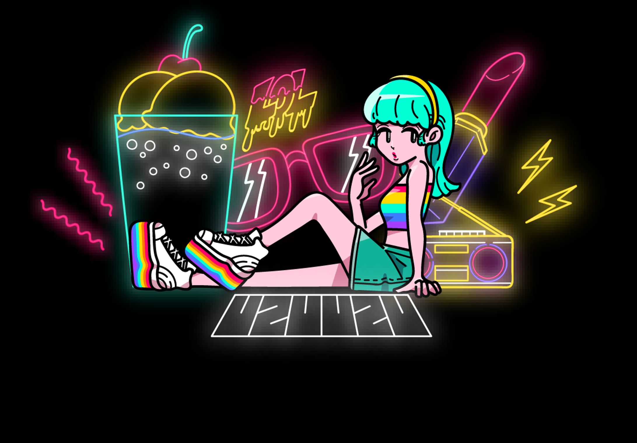 SPINNS コラボTシャツ-1