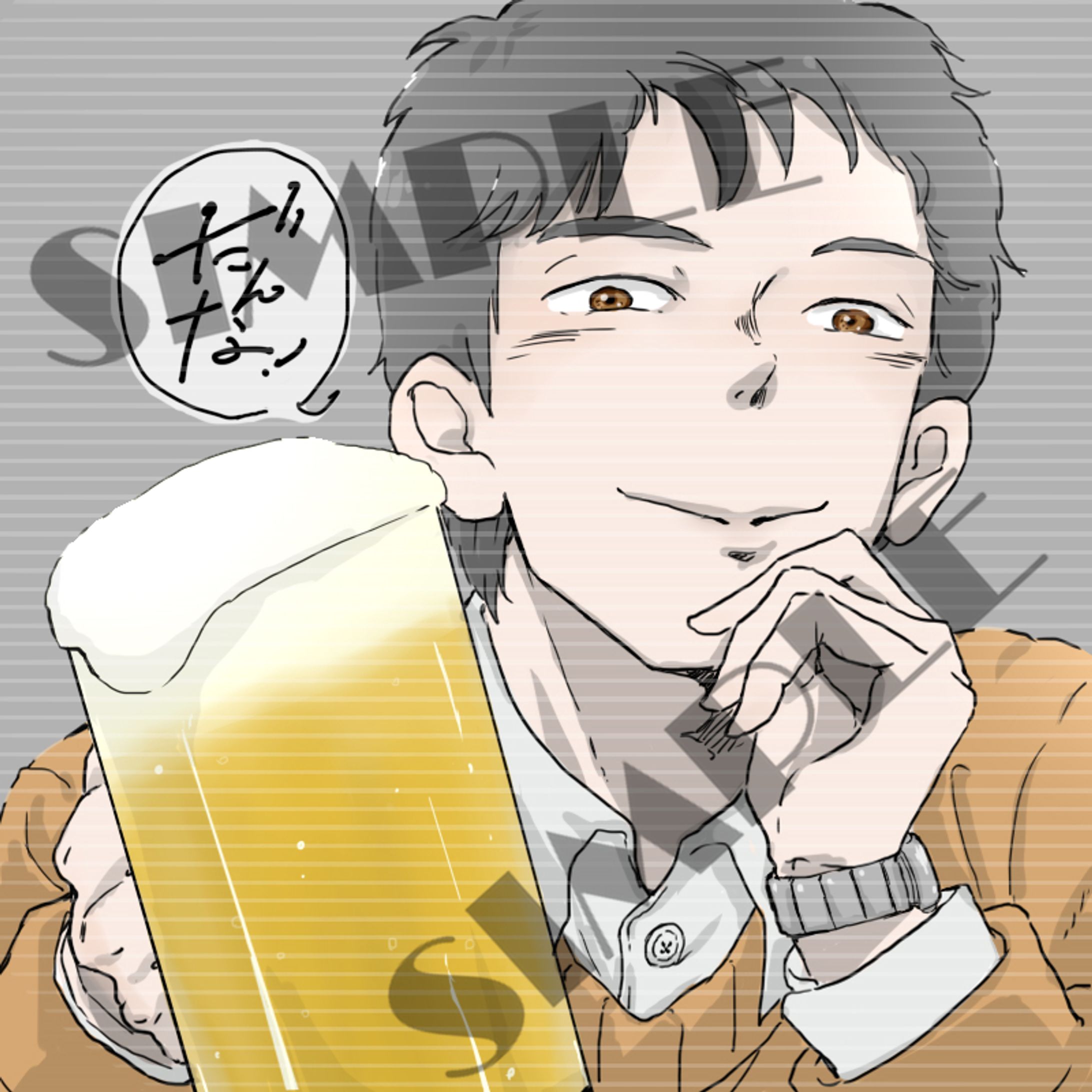 Twitterアイコンご依頼・男性-1