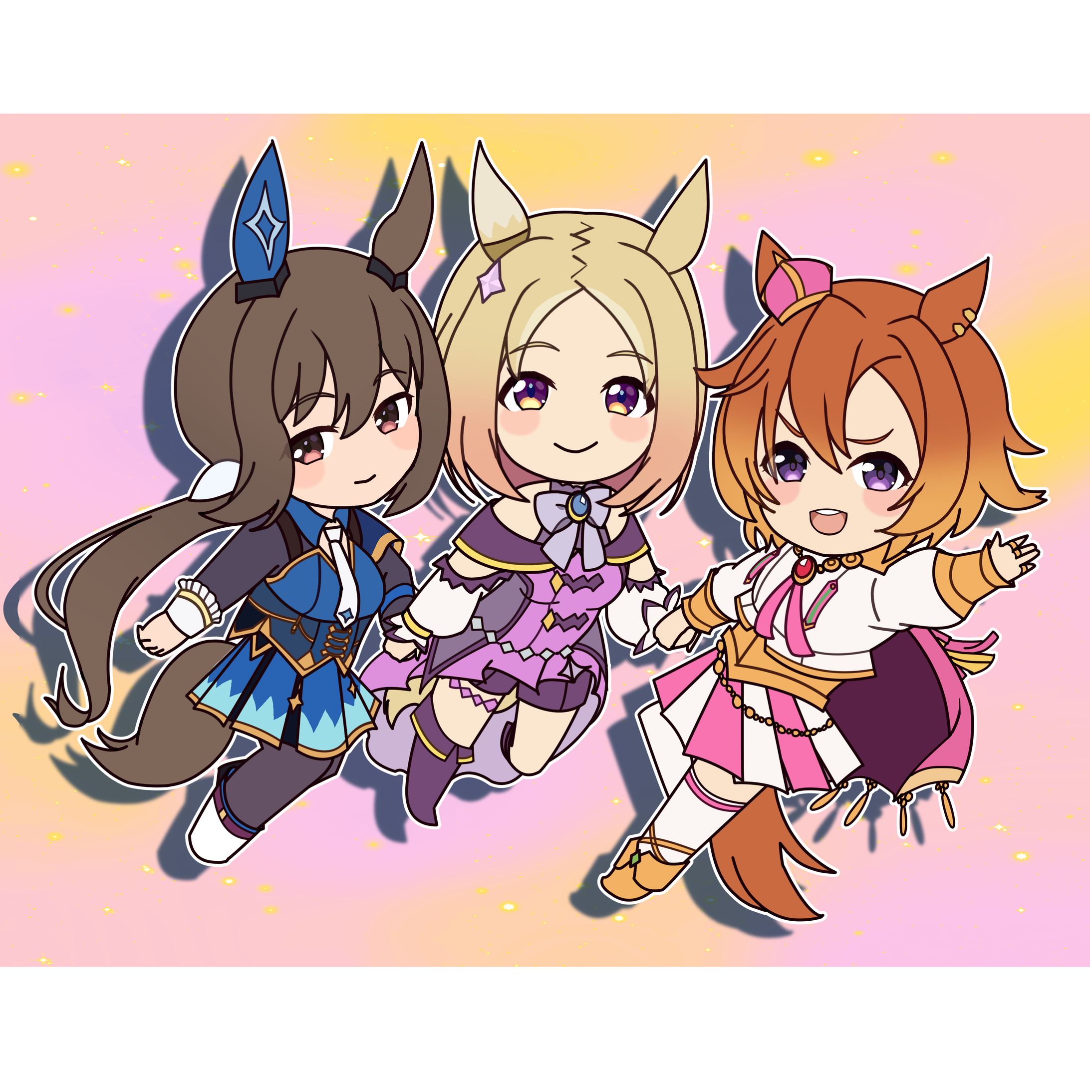 二次創作　ミニキャライラスト-1