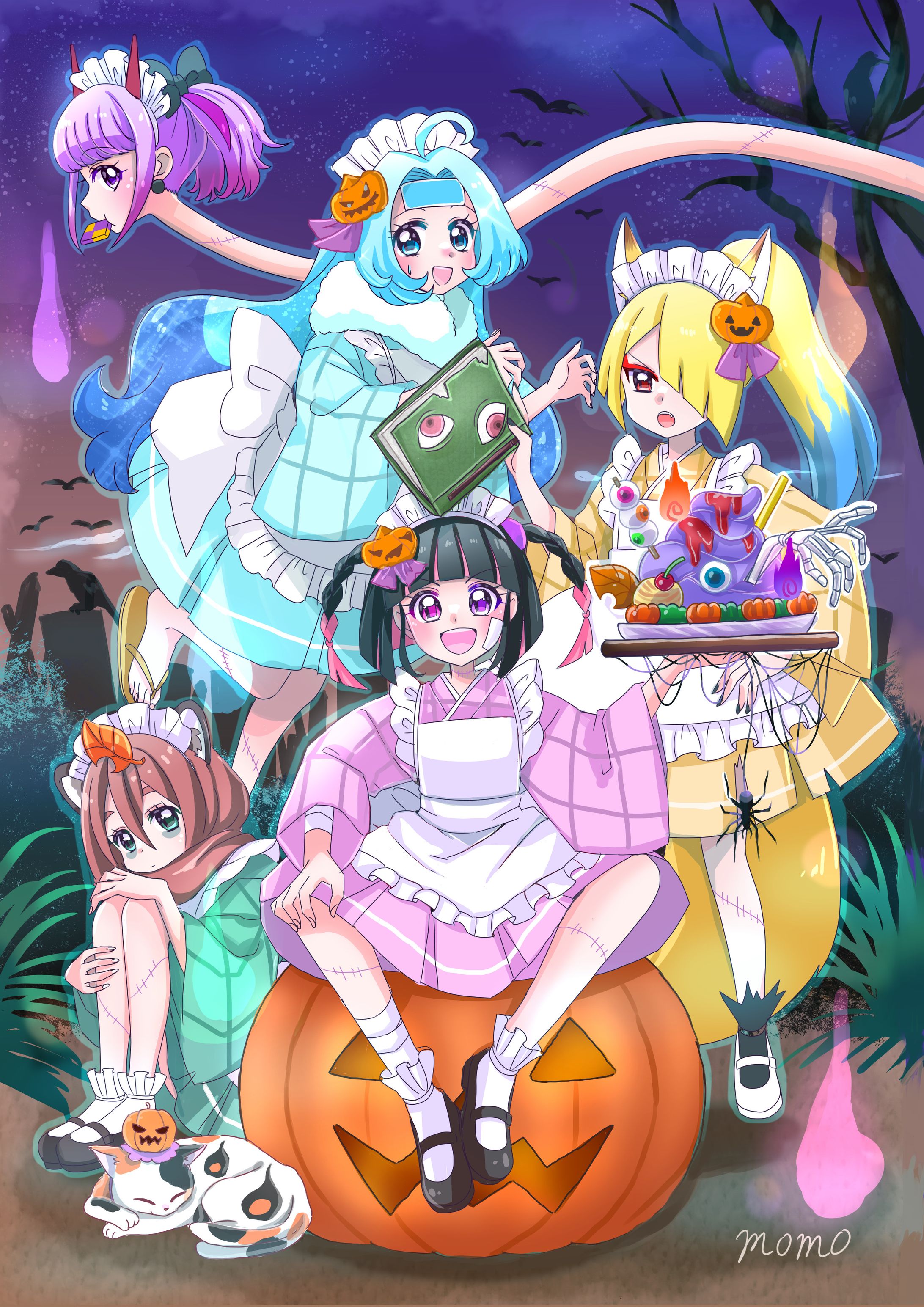 オリキャラ　妖怪メイド-1
