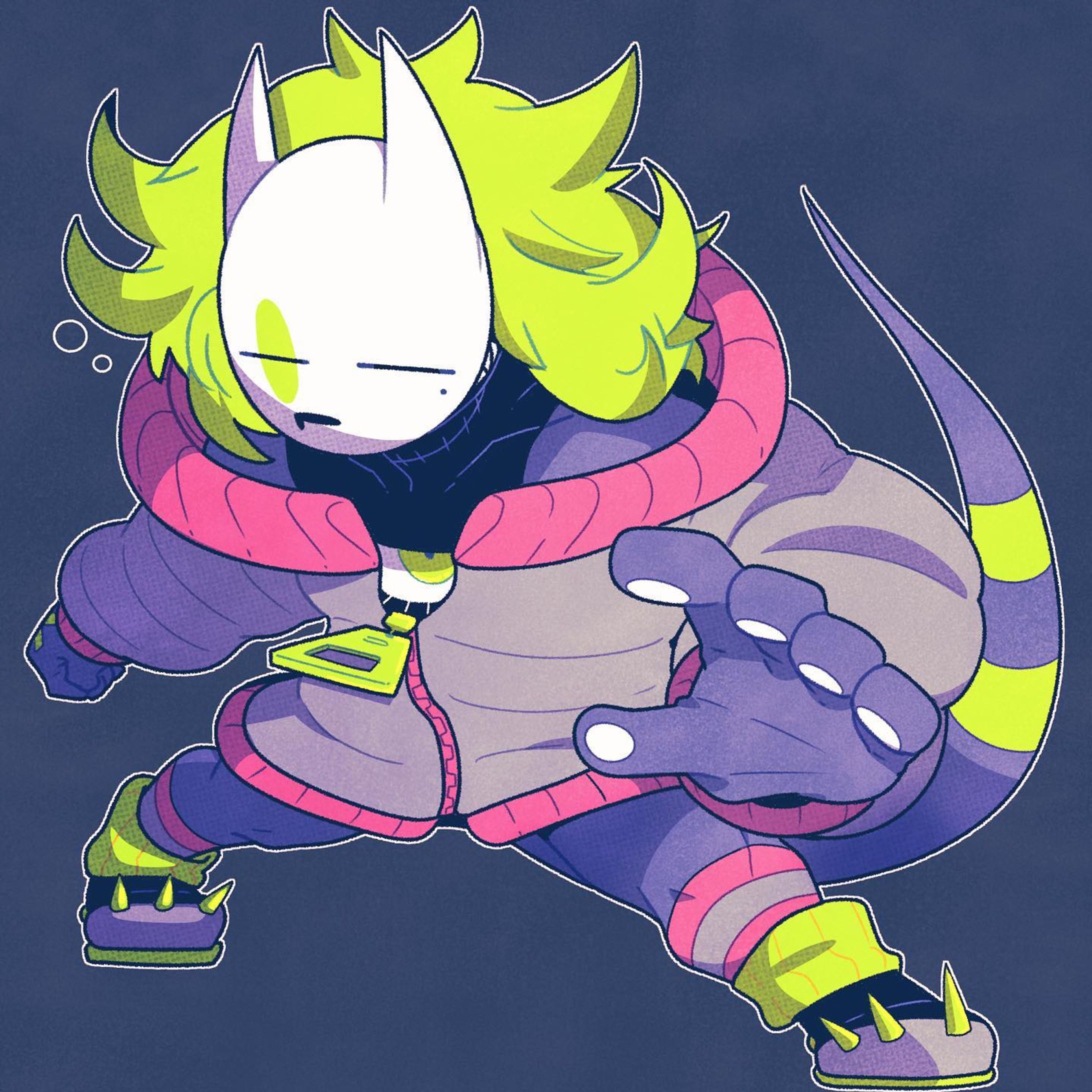 #イラスト #人外 #オリジナルイラスト 
#オリジナルキャラクター #illustration #monster #originalcharacter #characterdesign #touseioc
ガタイ良いキャラを描くのが楽しい-1