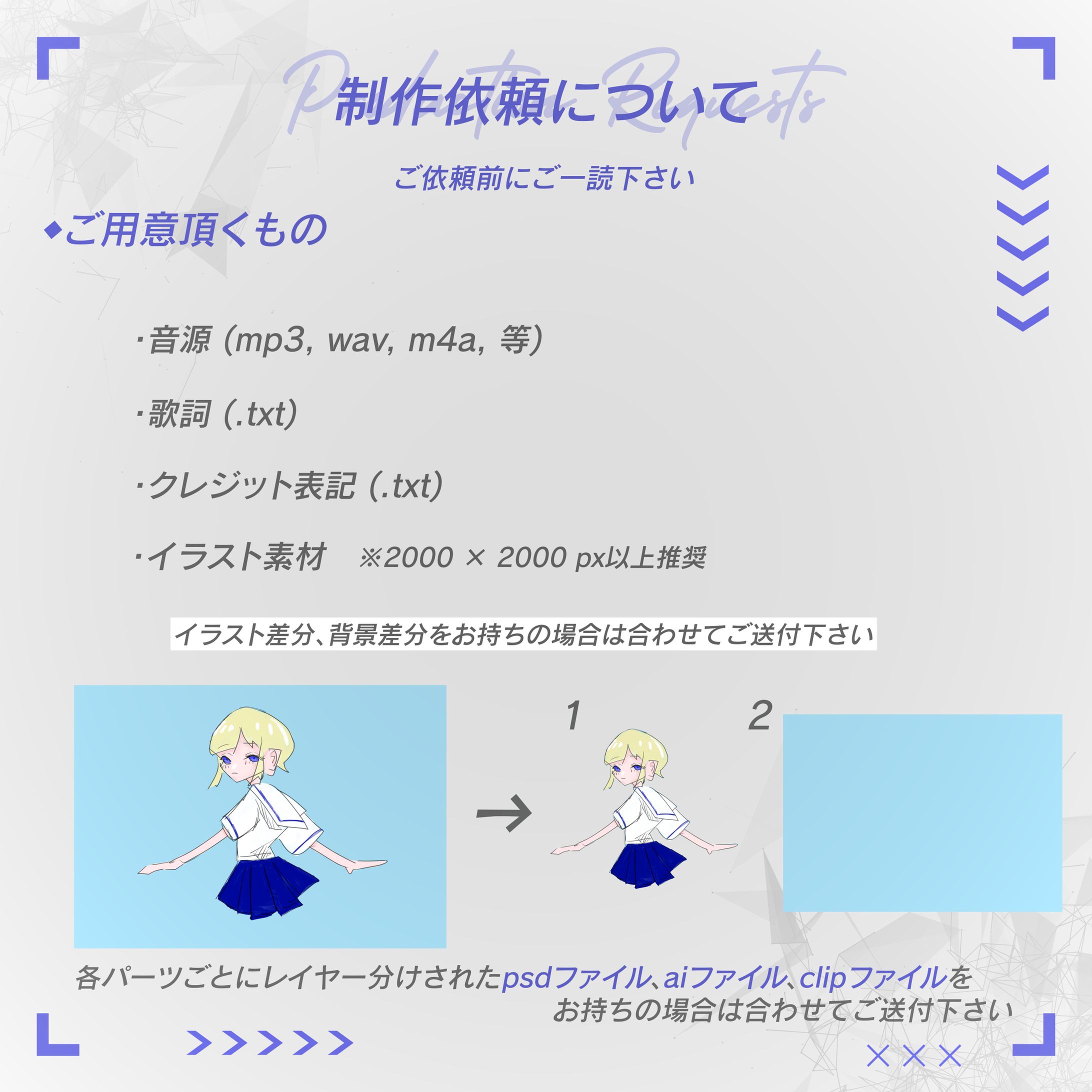 【必読】制作依頼について-1