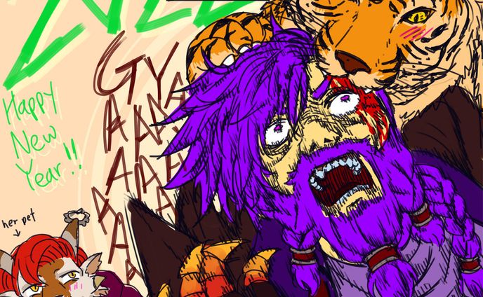 Guild Wars 2 doodles 2022