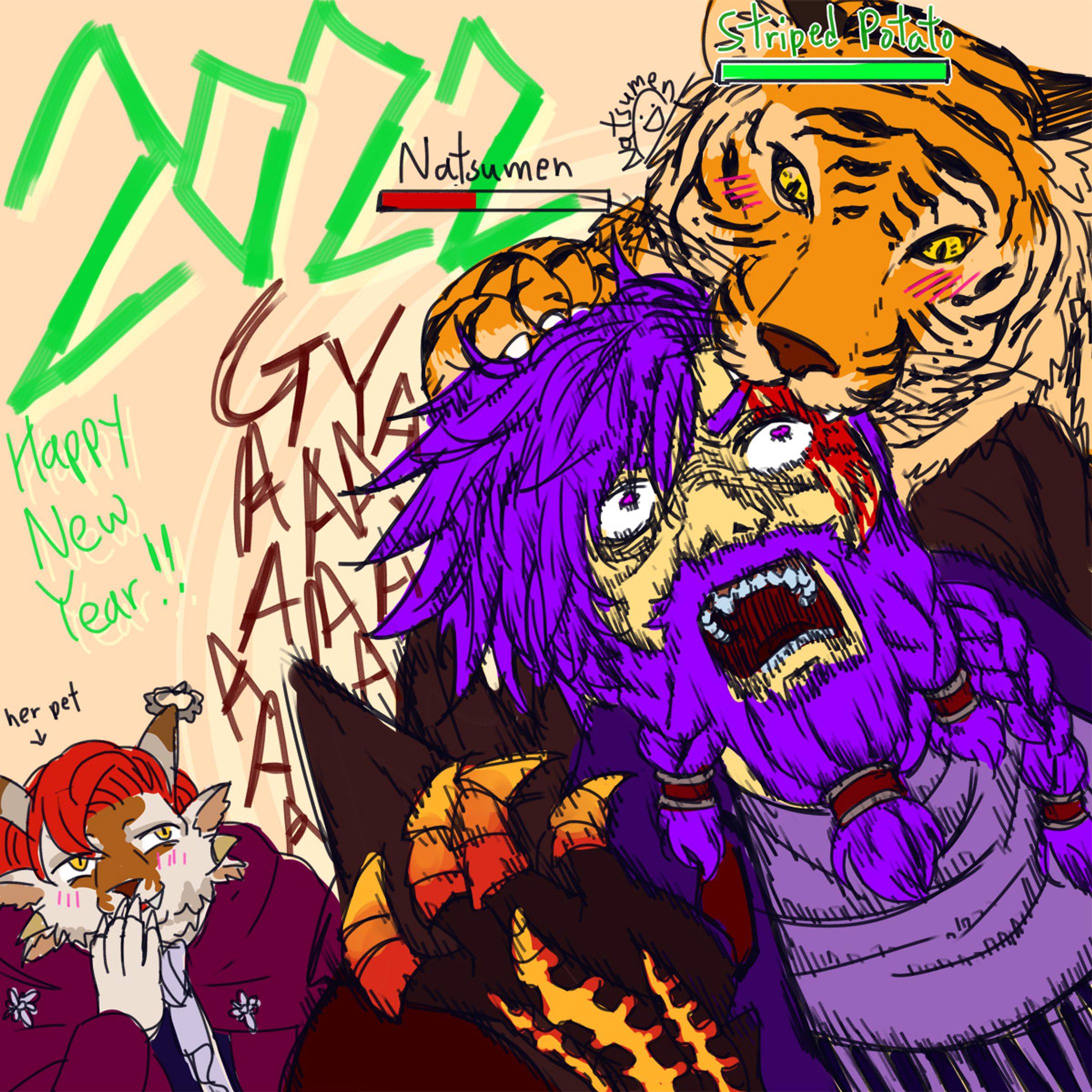 Guild Wars 2 doodles 2022-1