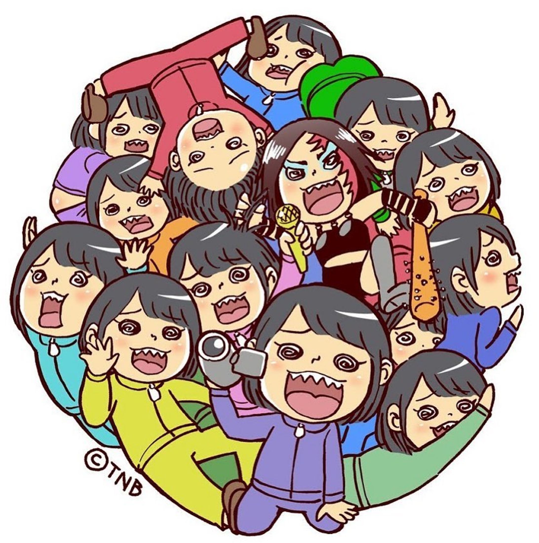 Archive⠀
posted at⠀2017.3
#松村香織　タワーレコード名古屋パルコ店イラスト展示

#TNBwork#illustration #illust #mangaart #drowingart #drowings #girl #イラスト #イラストグラム #女の子 #女の子イラスト #ガールズイラスト-1
