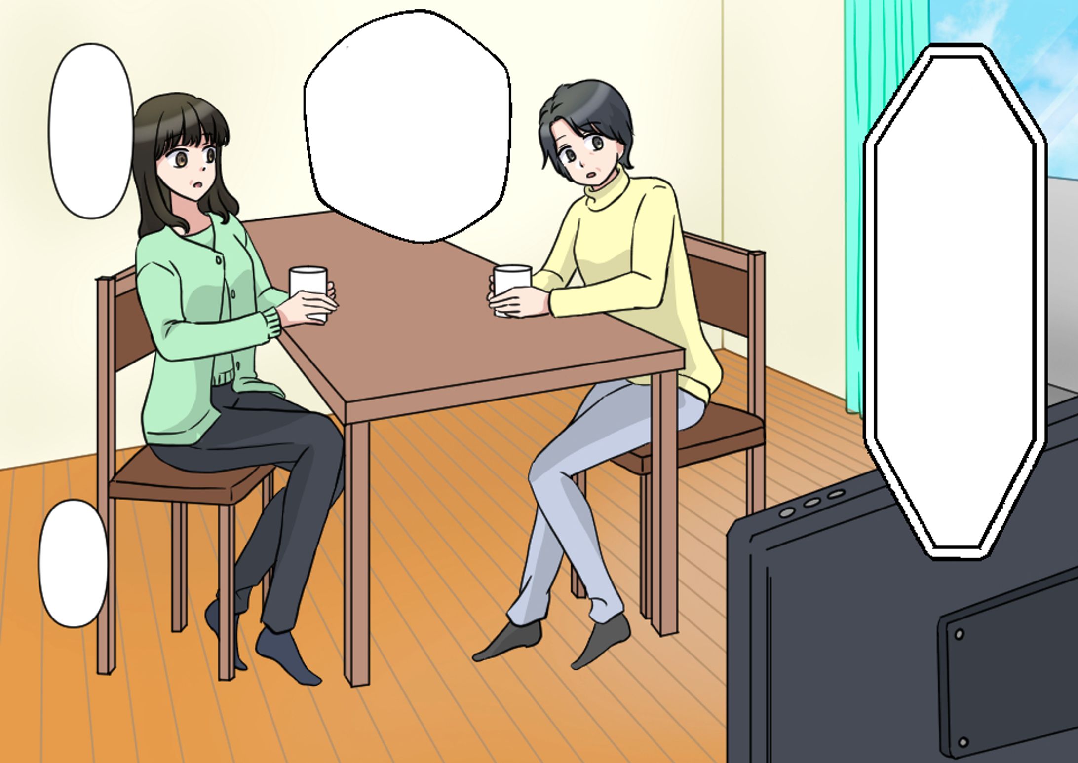 漫画動画用イラスト-1