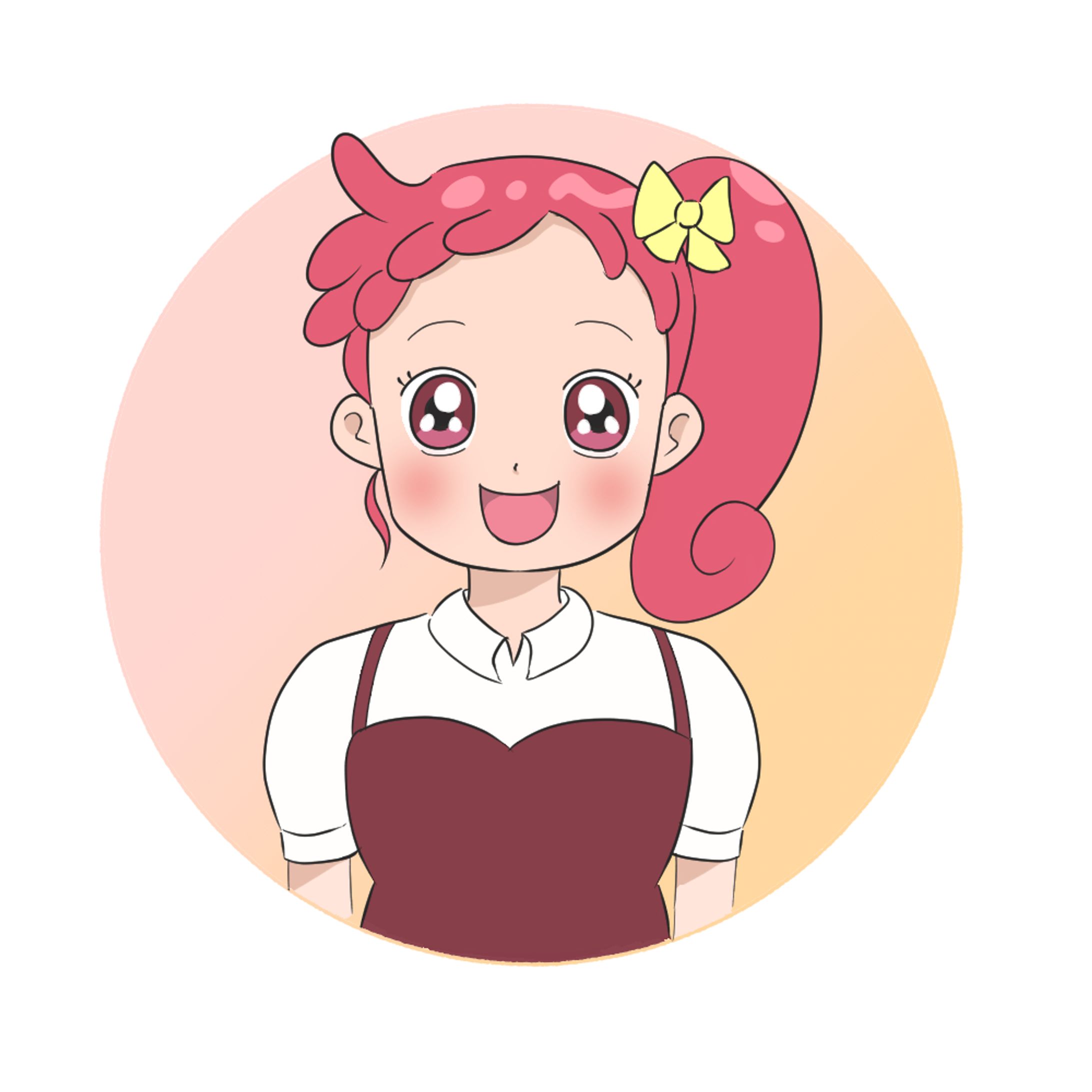 SNSアイコン　女の子-1