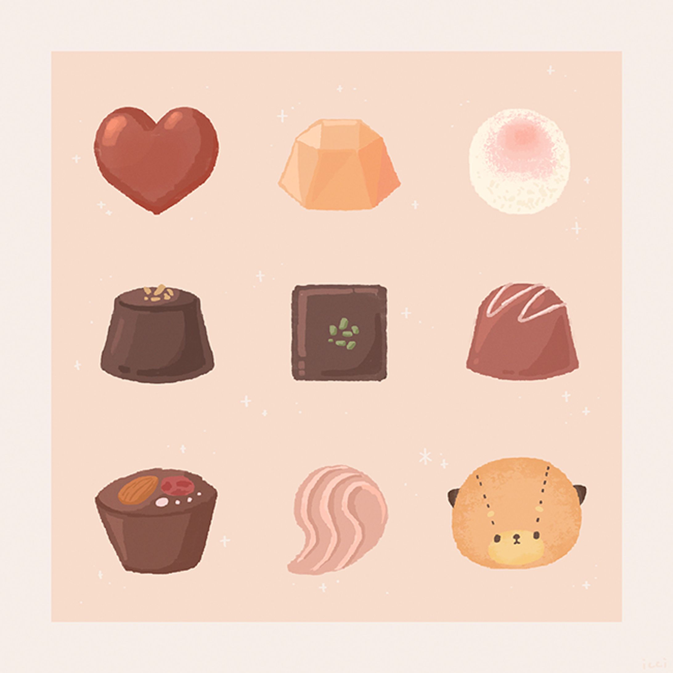 チョコレートイラスト-1