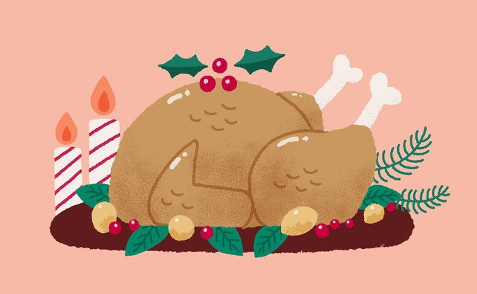 ROAST TURKEY

クリスマスといえばローストターキー。

#roastturkey #christmas 
#adobephotoshop #foodillustration #illustration 
#食べ物イラスト #ローストターキー #クリスマス 
#artwork #artofinstagram 
#イラストレーター #高井じゅり 
#december #1日1絵 
#digitalillustration #いらすとぐらむ #イラスト
