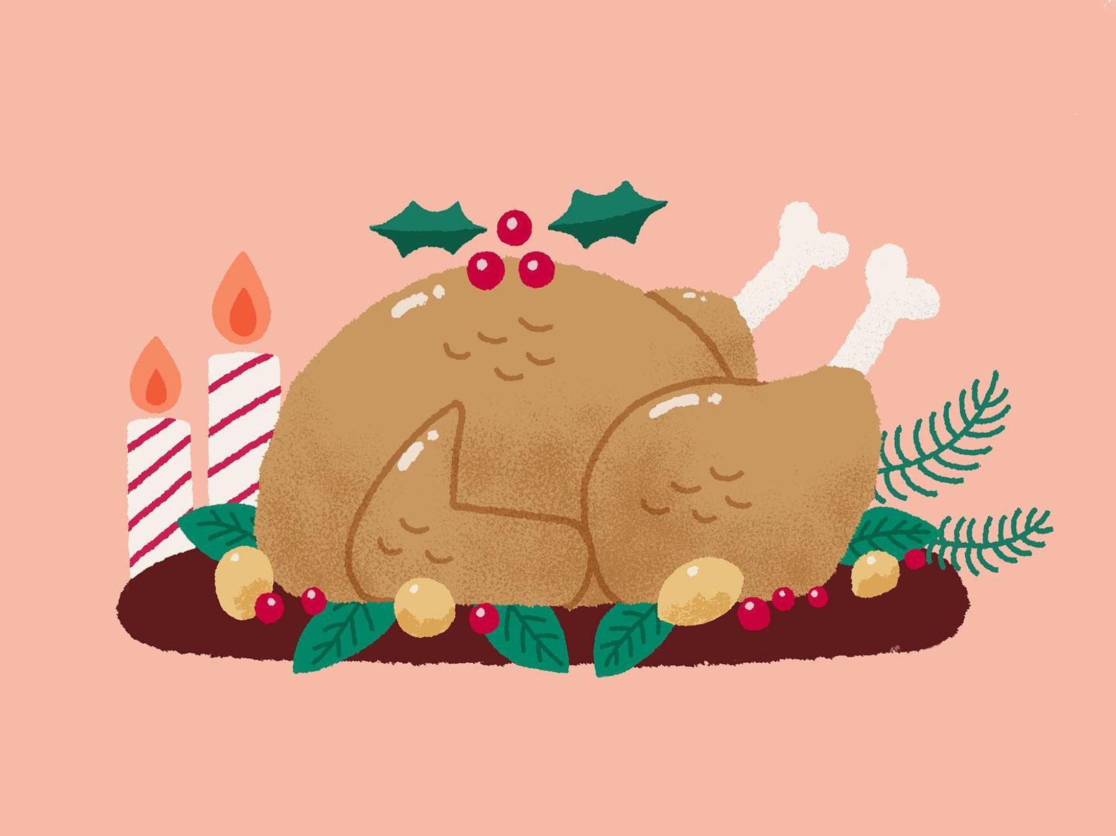 ROAST TURKEY

クリスマスといえばローストターキー。

#roastturkey #christmas 
#adobephotoshop #foodillustration #illustration 
#食べ物イラスト #ローストターキー #クリスマス 
#artwork #artofinstagram 
#イラストレーター #高井じゅり 
#december #1日1絵 
#digitalillustration #いらすとぐらむ #イラスト-1