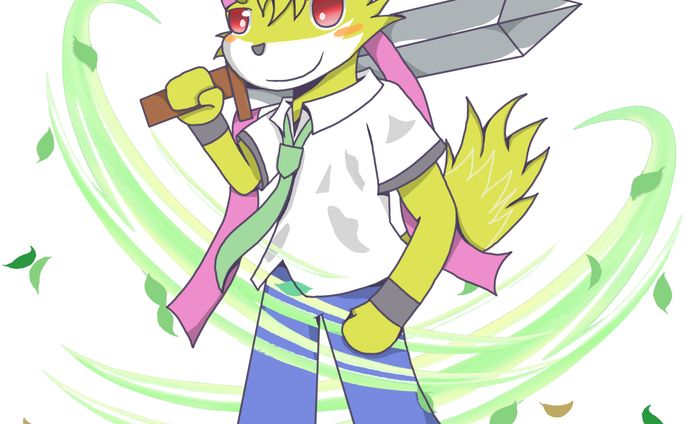 （自主制作）大狼エルス