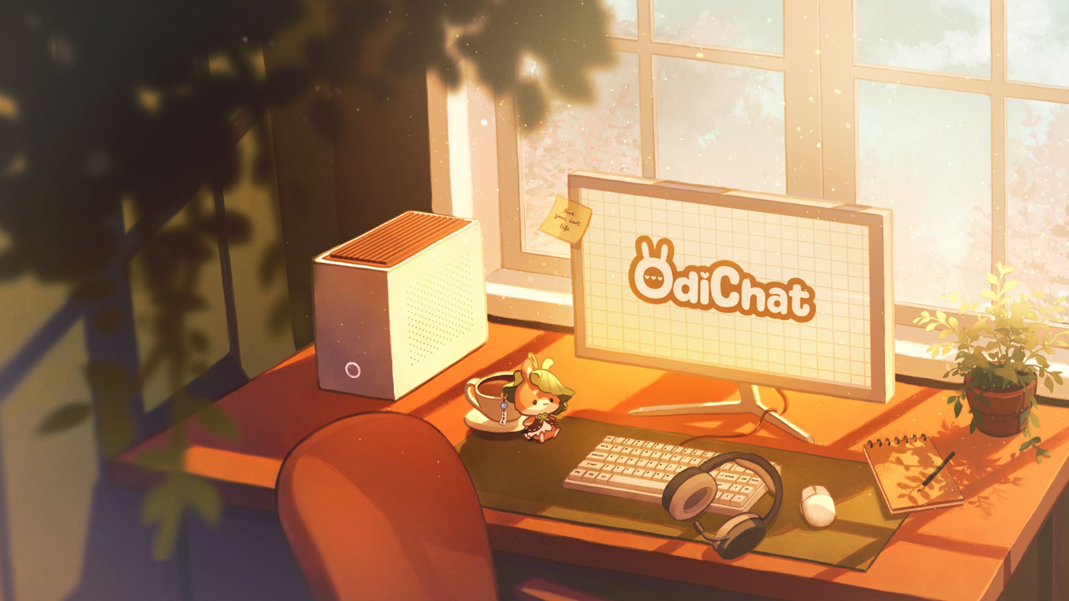 Odichat (2023) - Screens and Illustration-1