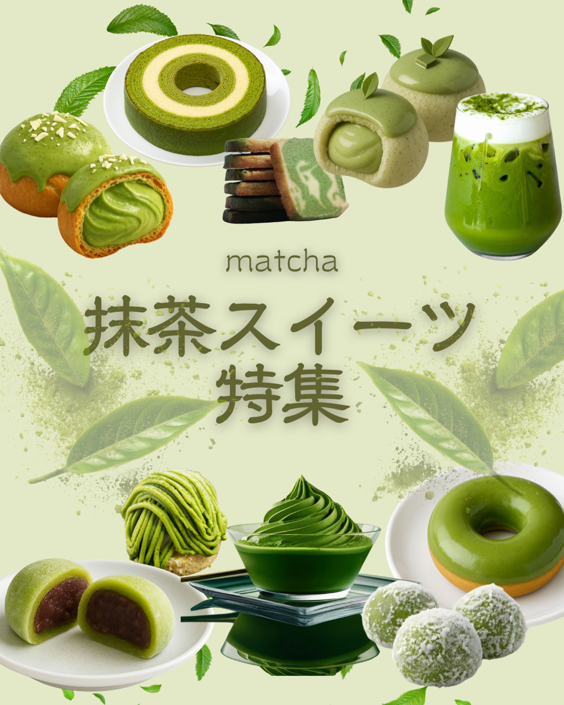 抹茶特集　インスタグラム　-1
