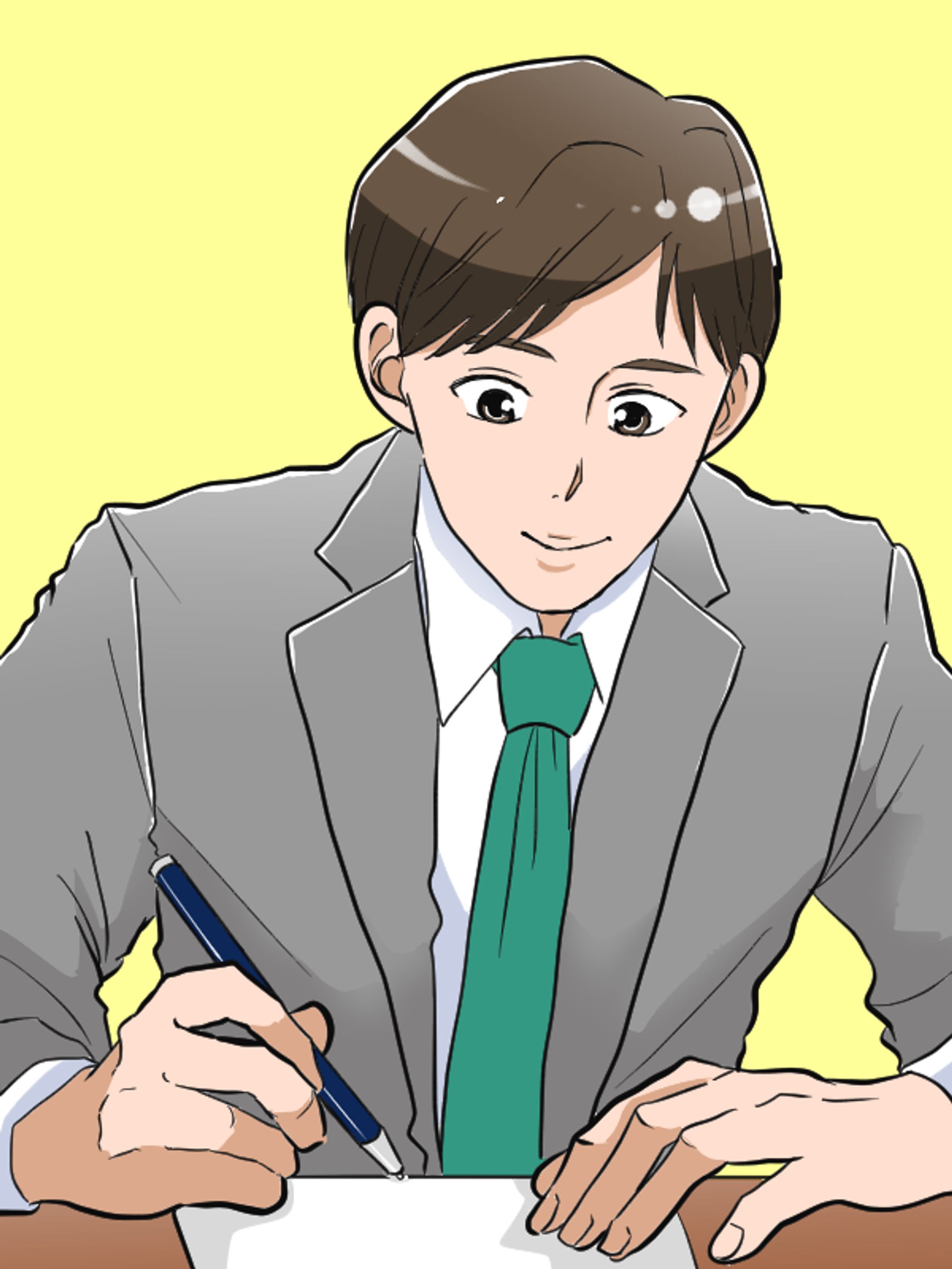 男性ビジネスイラスト-1