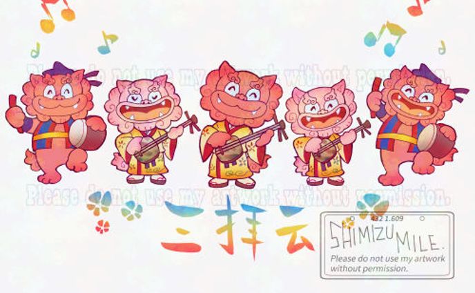 サムネイル、納品絵、贈り物