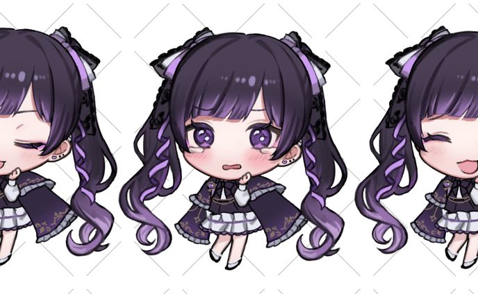 【今宵ならく様・Rim様・枝にぃ様】デフォルメイラスト