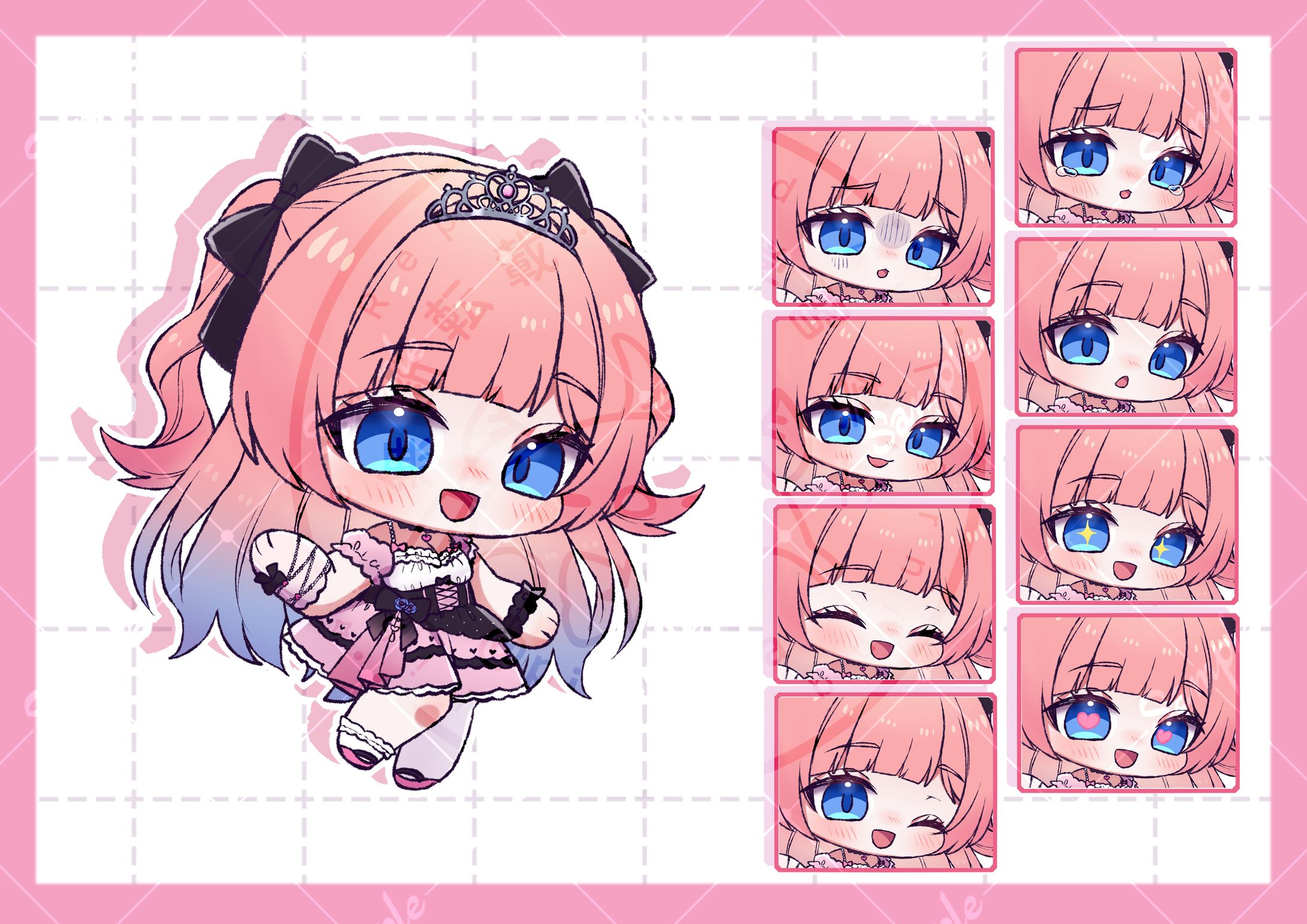 【お仕事】ラフミニキャラ-1