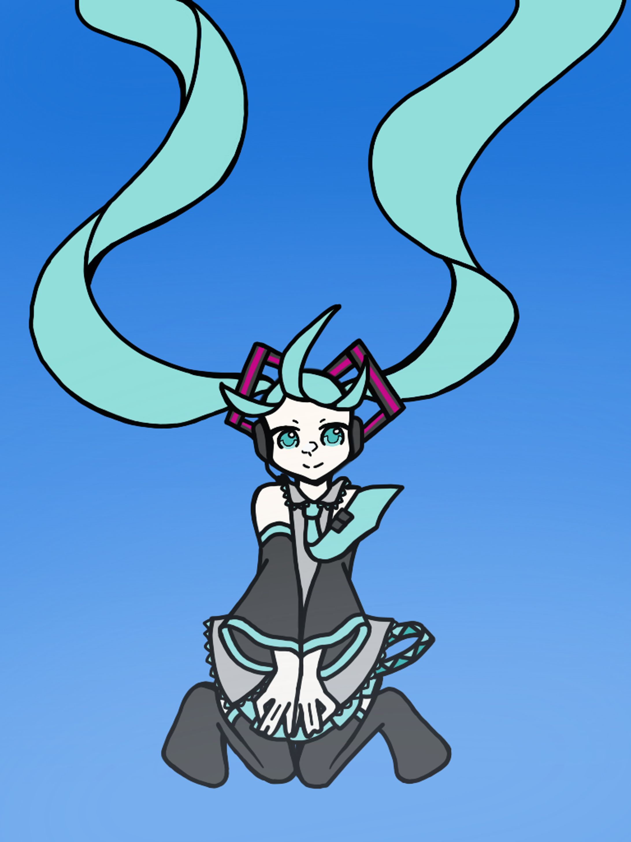 二次創作　初音ミク-1