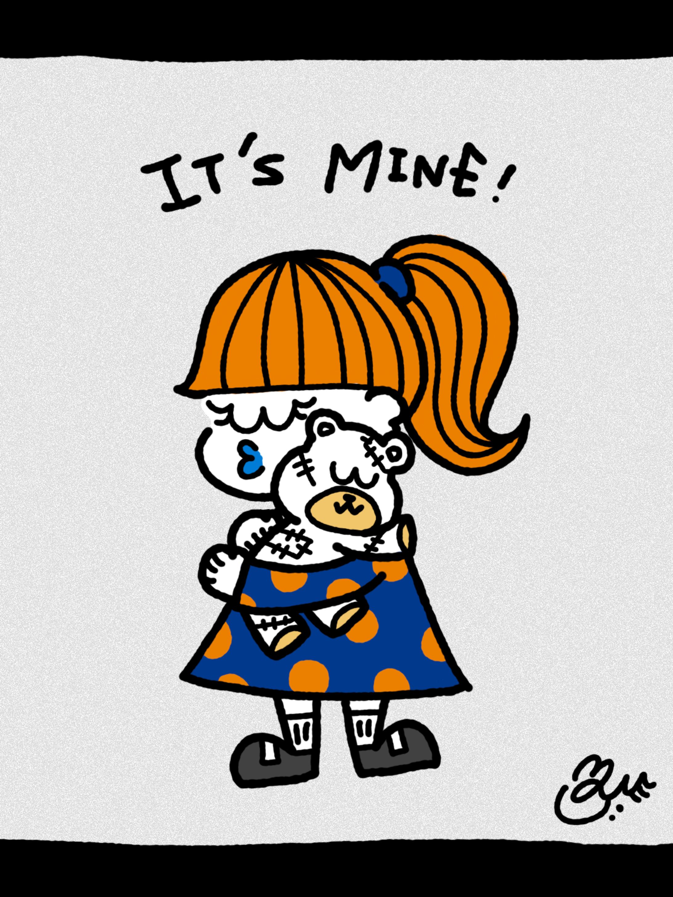 ｢みんなが なんていっても あたしの たいせつな おともだちなの !!｣-1