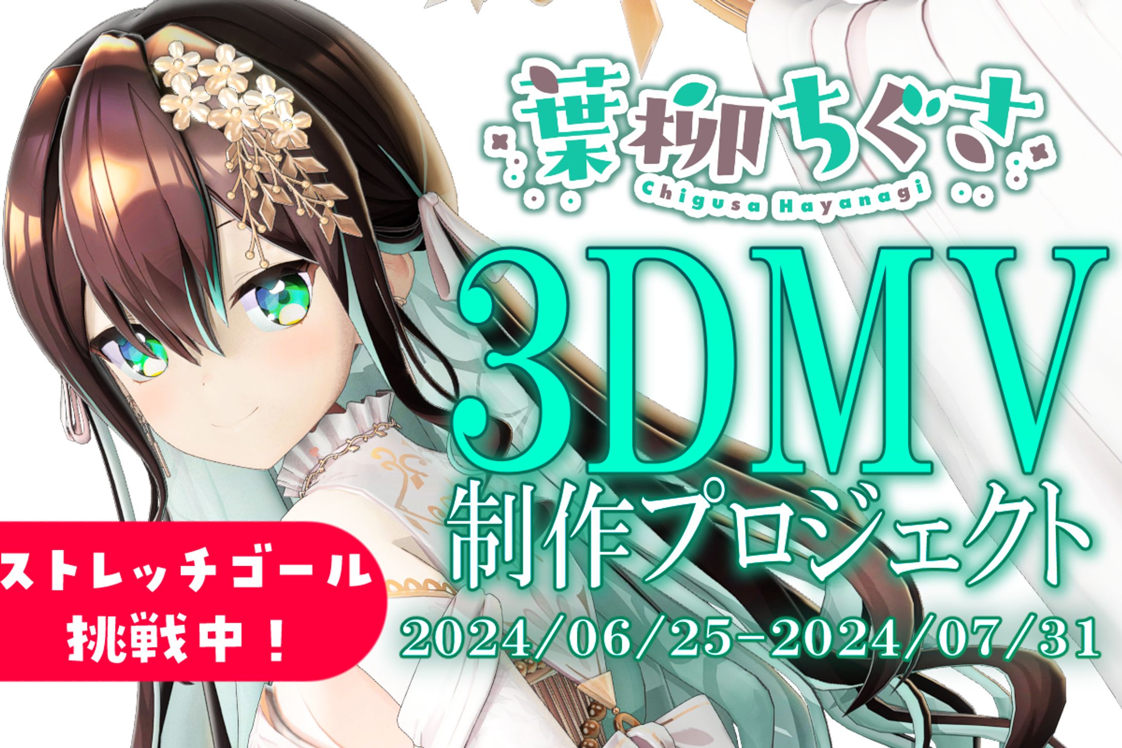 3DMVクラウドファンディングを実施。303％で達成。(2024.06.20~07.31)-1