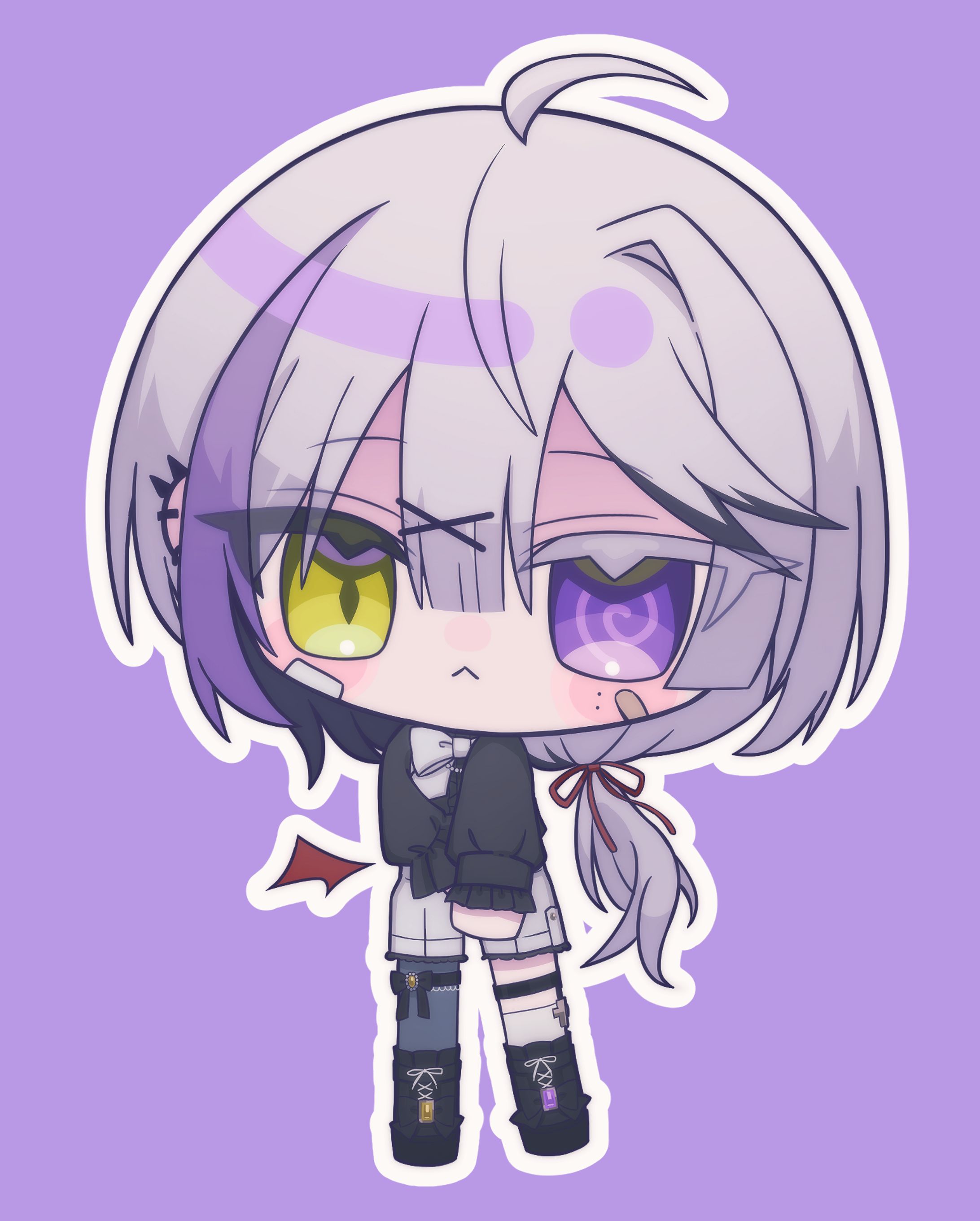 【グッズ】2等身デフォルメイラスト-1