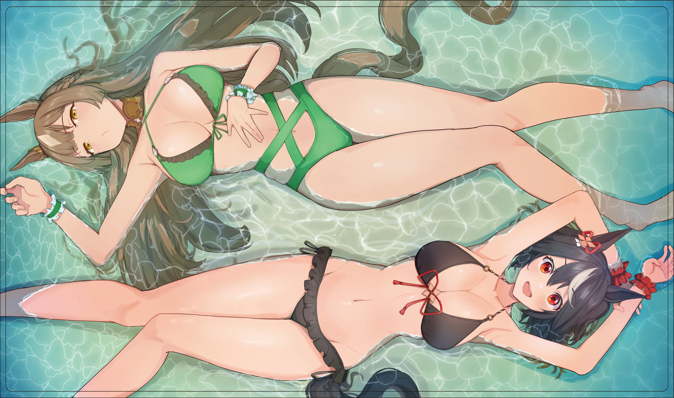 【プレイマット】キタサンブラック＆サトノダイヤモンド-1
