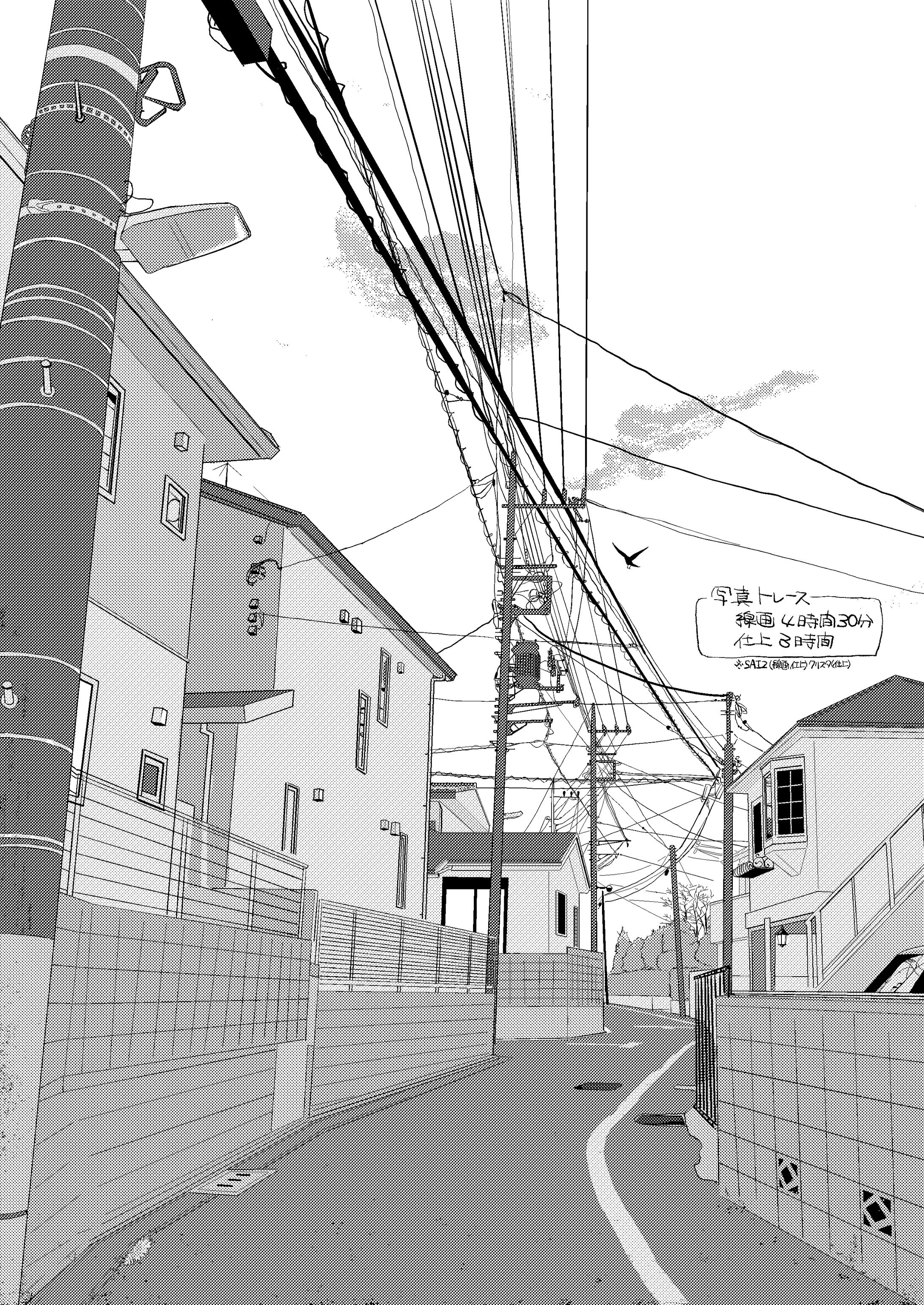 モノクロ背景01-1