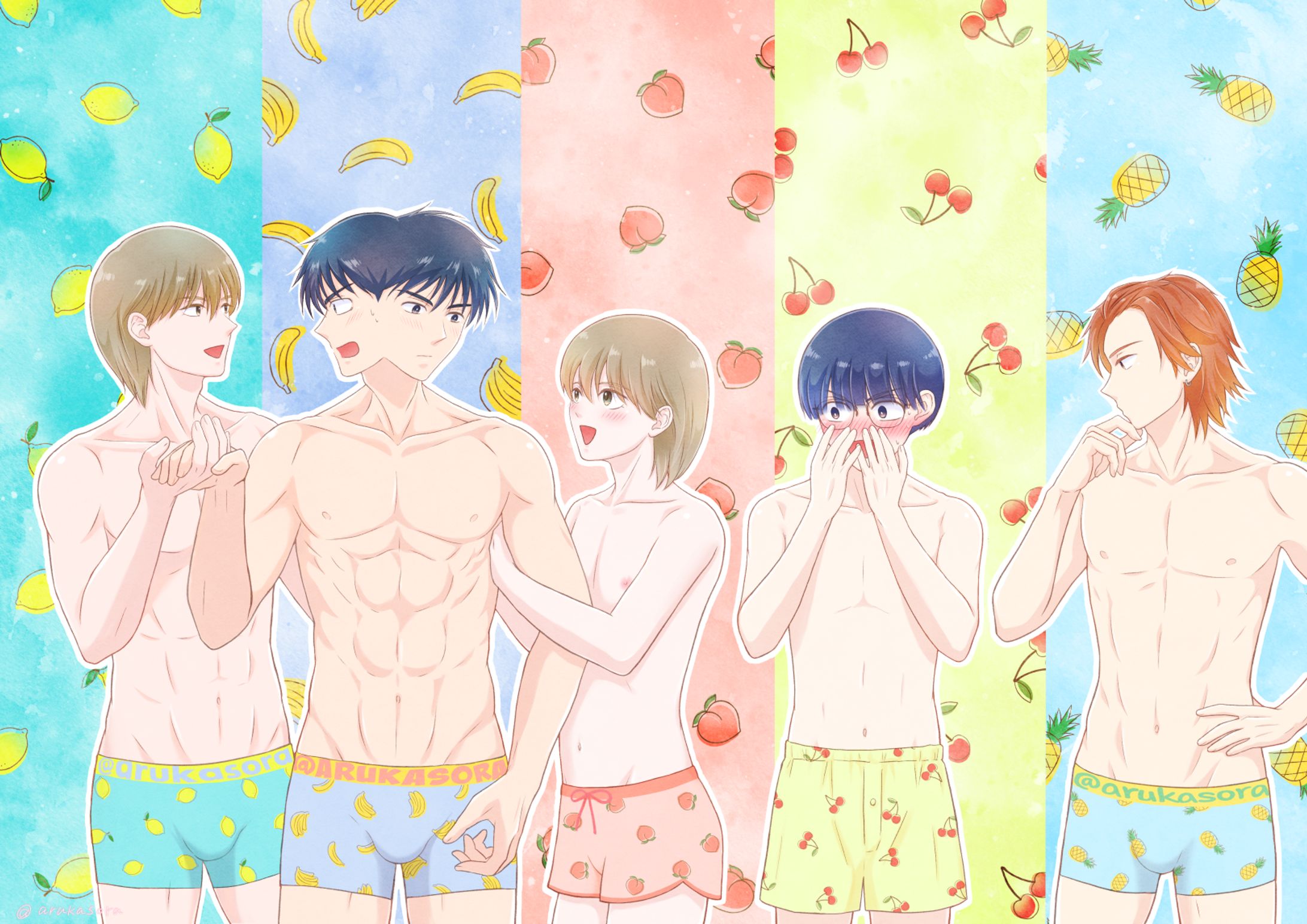 フルーツパンツイラスト-1