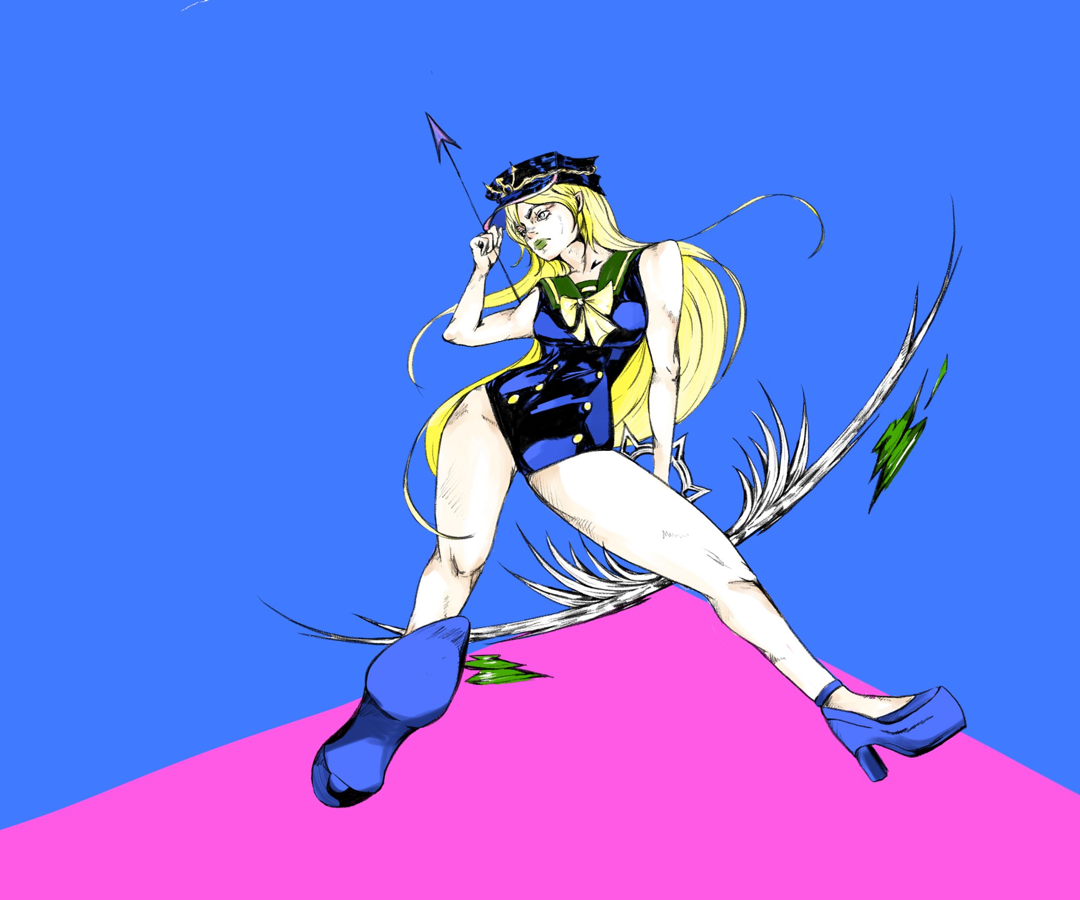 ジョジョ風イラスト-1