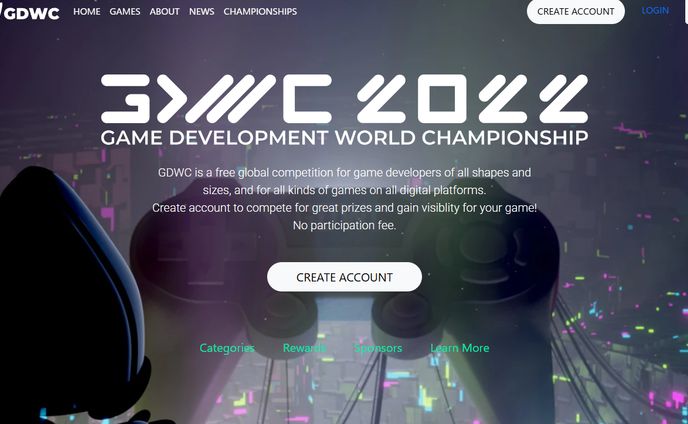 【受賞・採択実績】GameDevelopment World Chanpionship2022 Hobby Category～FINALIST～