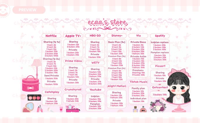 (Ver.1) Pricelist 