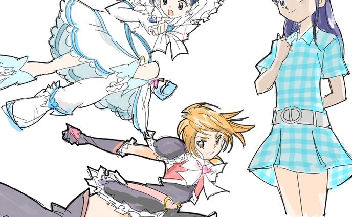 ふたりはプリキュアMaxHeart16話～20話各話シーン模写