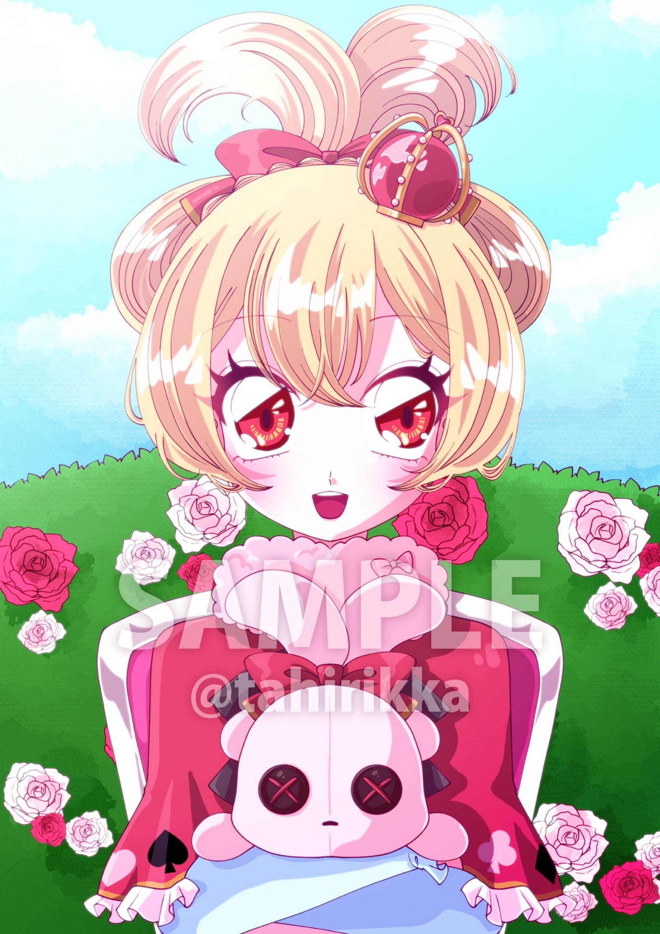 VTuber有栖川はぁと様ご依頼イラスト-1